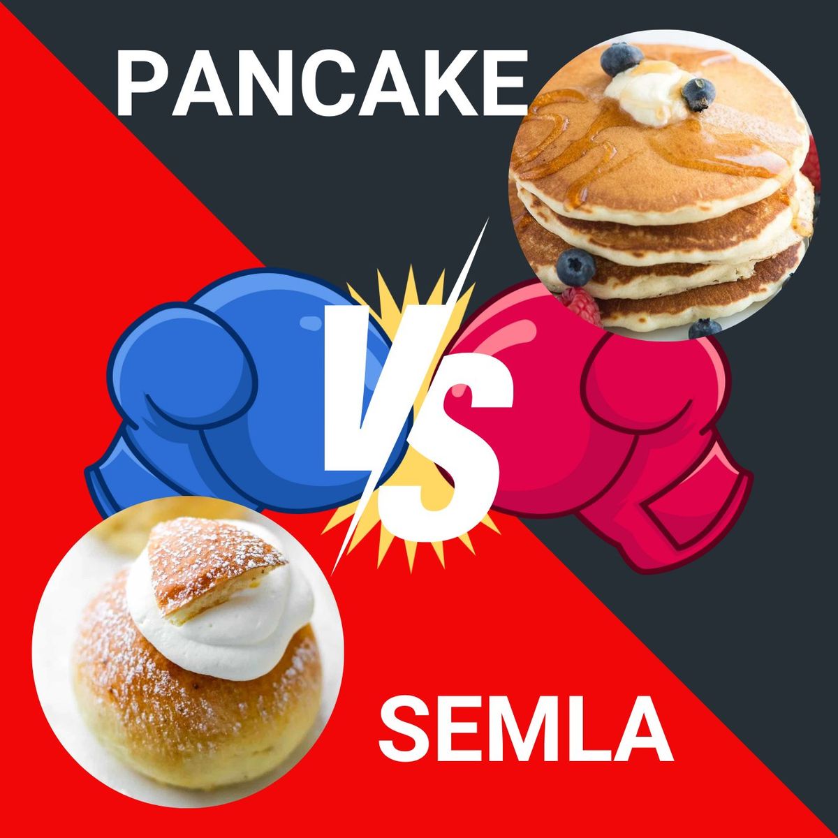 Pancake vs. Semla Day