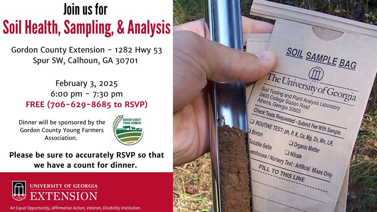 Soil Health, Sampling, & Analysis