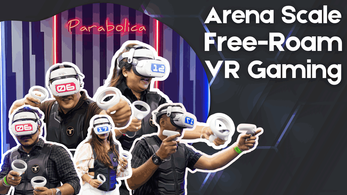 Arena Scale Free-Roam VR Gaming