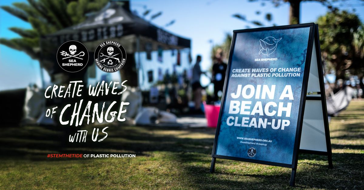 Hobart, TAS: Kingston Beach clean-up: Marine Debris Campaign, Sea Shepherd Australia