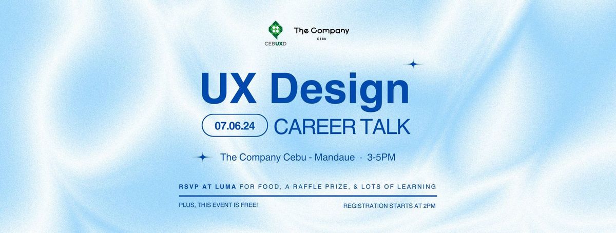 UX Design Career Talk