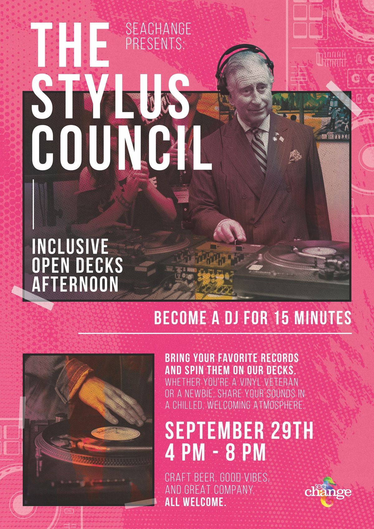 The Stylus Council - Open Decks Afternoon