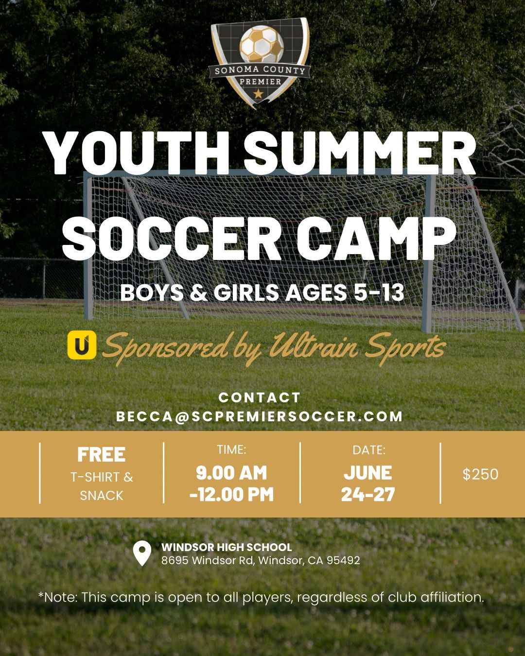 Youth Soccer Camp 2024