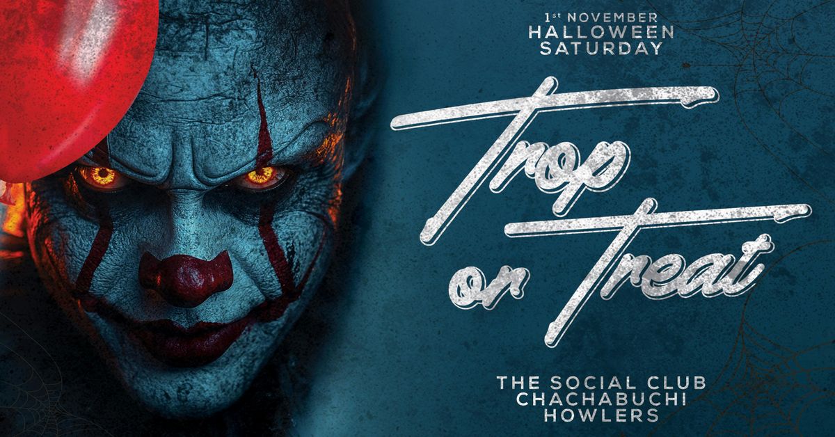 \ud83d\udc80\ud83d\udc7b TROPILOCO PRESENTS TROP OR TREAT - NEWCASTLE'S BIGGEST HALLOWEEN AT SOCIAL CLUB, CHA CHA &amp; HOWLERS \/\/ 8 ROOMS \ud83d\udc7b\ud83d\udc80 1st NOVEMBER SPONSORED BY VK!
