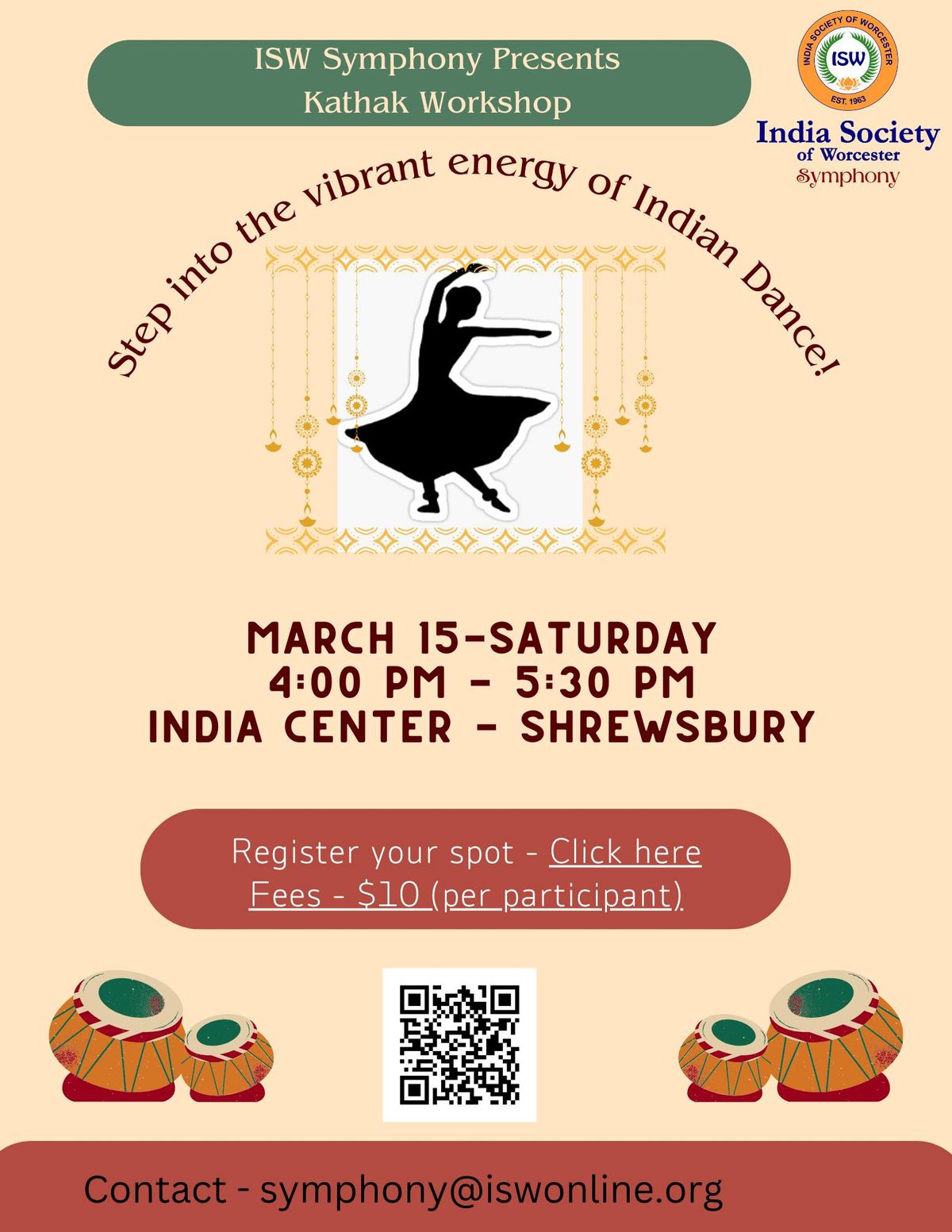 ISW Symphony - Kathak Workshop