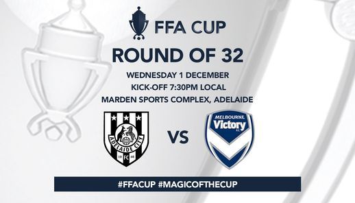 FFA Cup 2021 Round of 32 | Adelaide City v Melbourne Victory