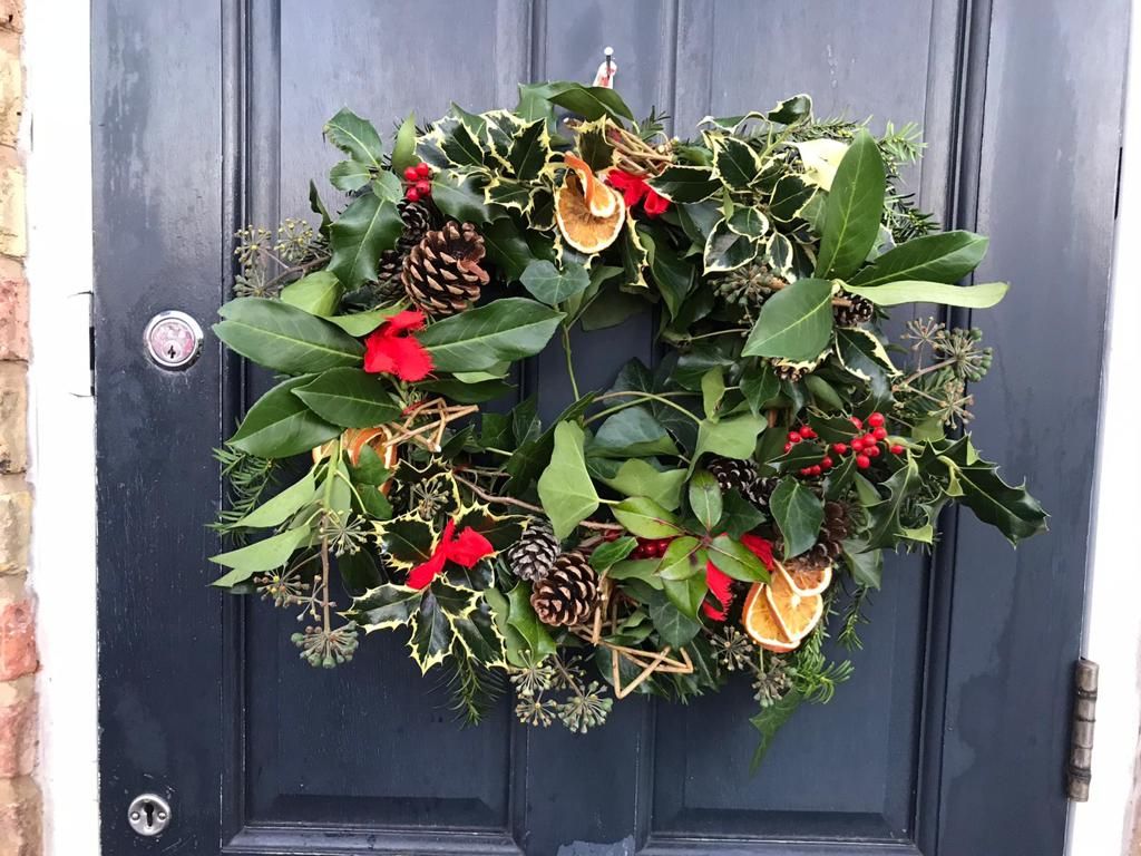 Foraged Festive Wreaths