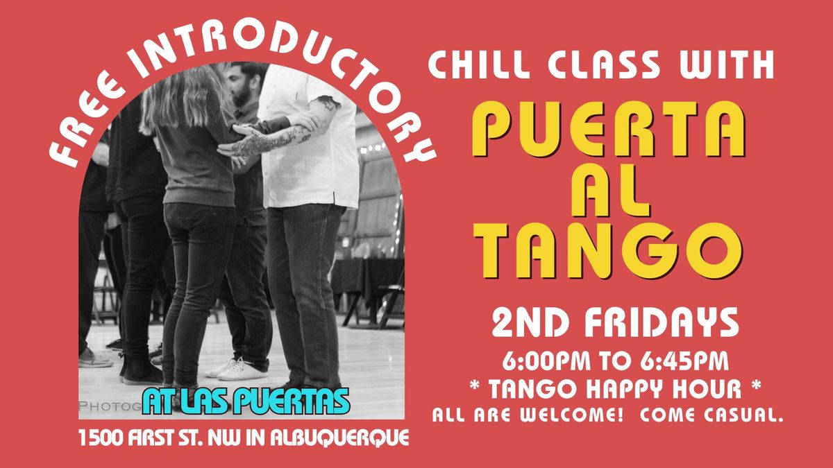 Free Intro Class 2nd Fridays with Puerta al Tango