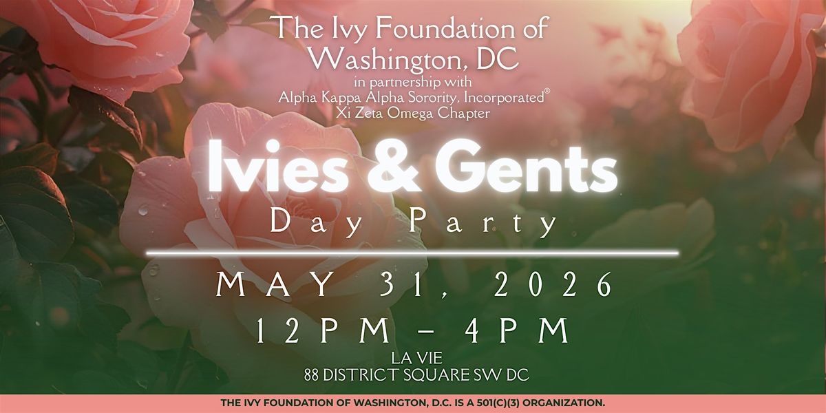 Ivies & Gents Day Party: Garden Edition