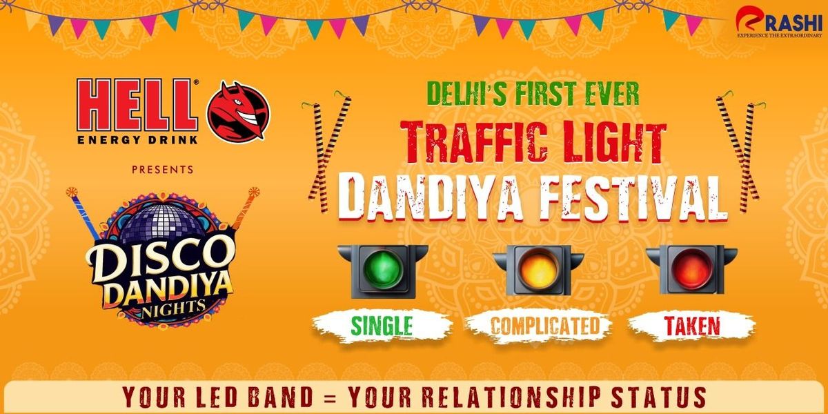 TRAFFIC LIGHT DISCO DANDIYA FESTIVAL.