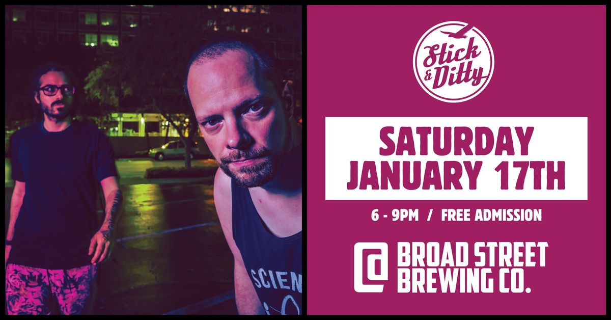 Stick & Ditty at Broad Street Brewing Co. (Brooksville, FL) - 1\/17\/25