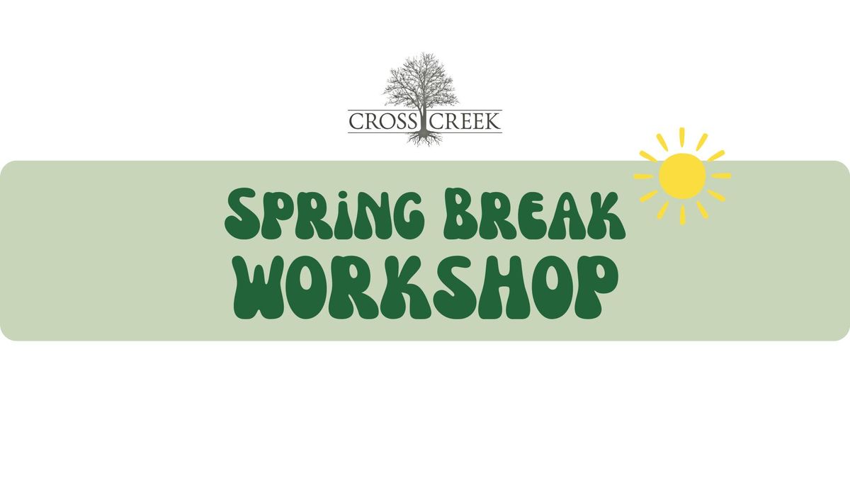 Spring Break Workshop (Midlothian): Nature Journals