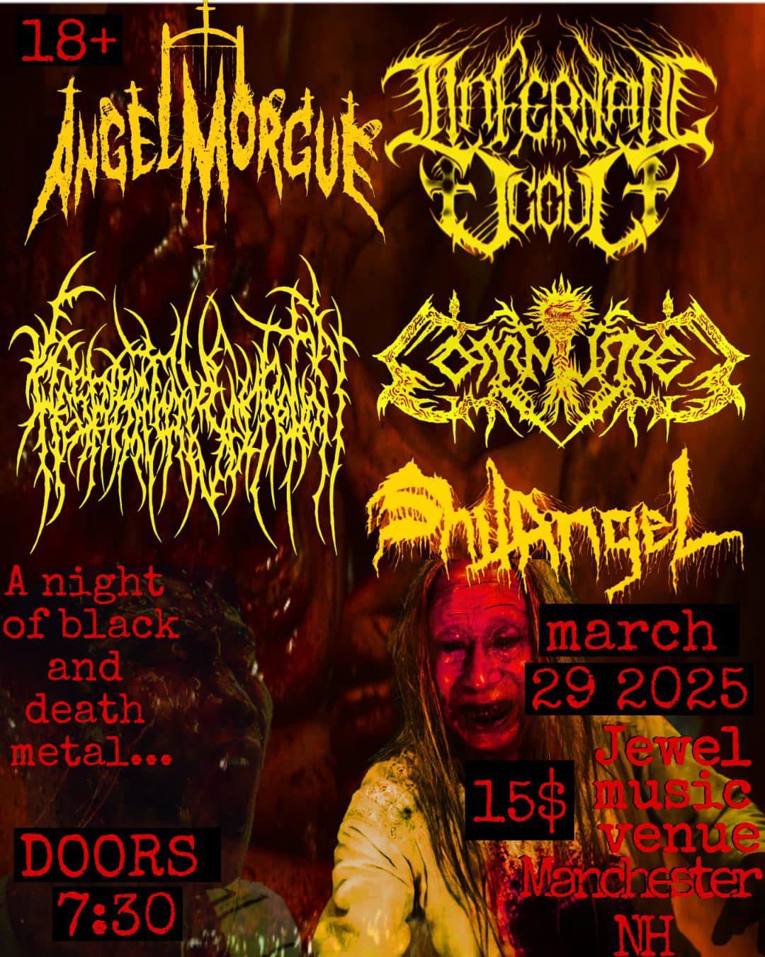 A Night of Black & Death Metal at Jewel!!!