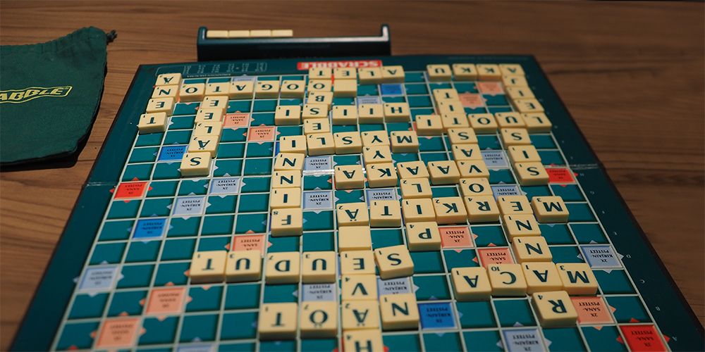 Scrabble at the Library