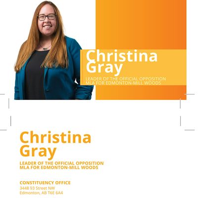 Christina Gray, MLA