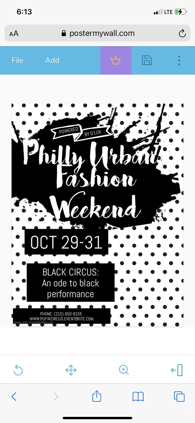 Philly Urban Fashion Weekend 2021: BLACK CIRCUS