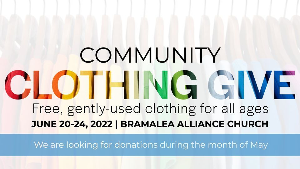 Clothing Give 2022 Donations