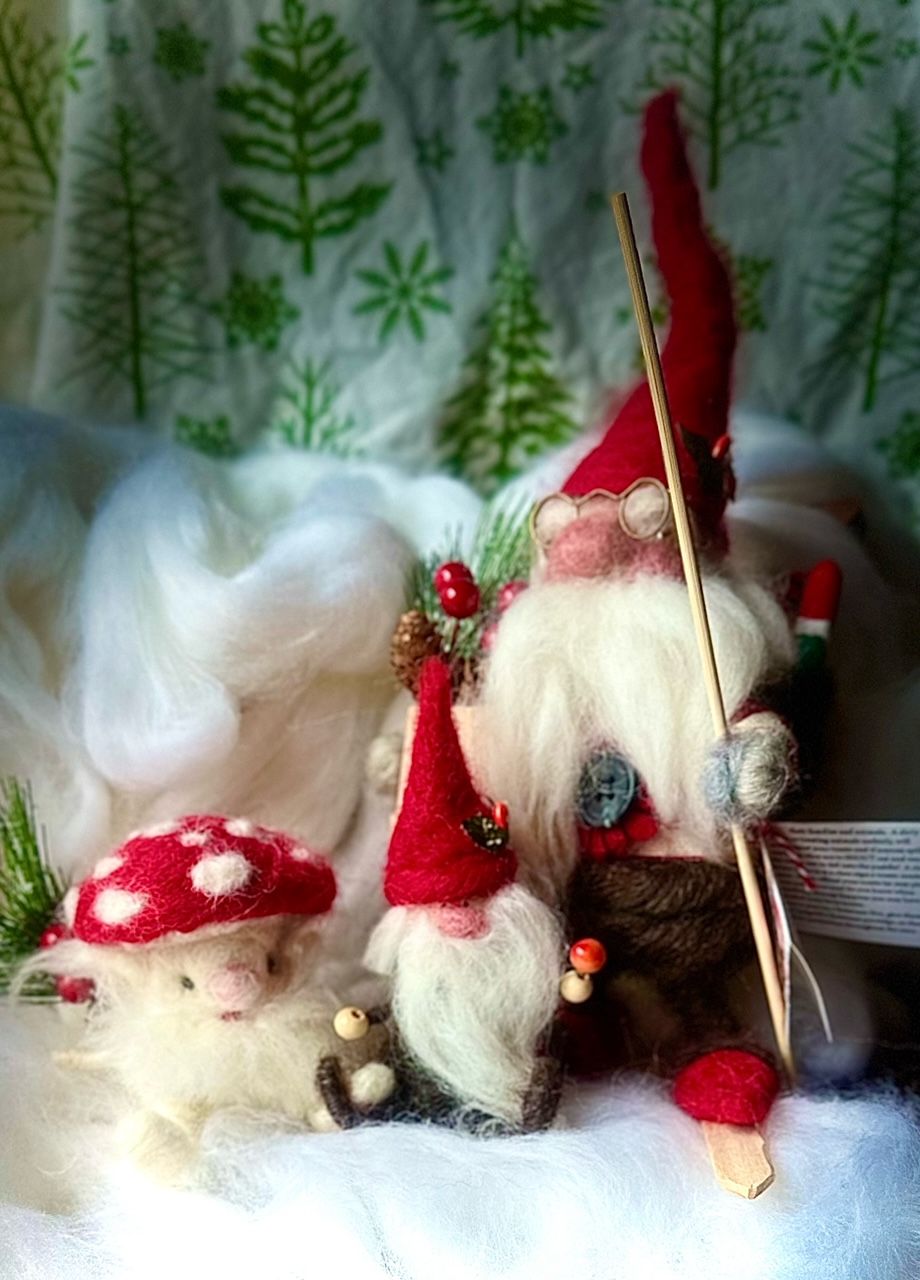 Felted Swedish Gnome: Needle Felting Workshop