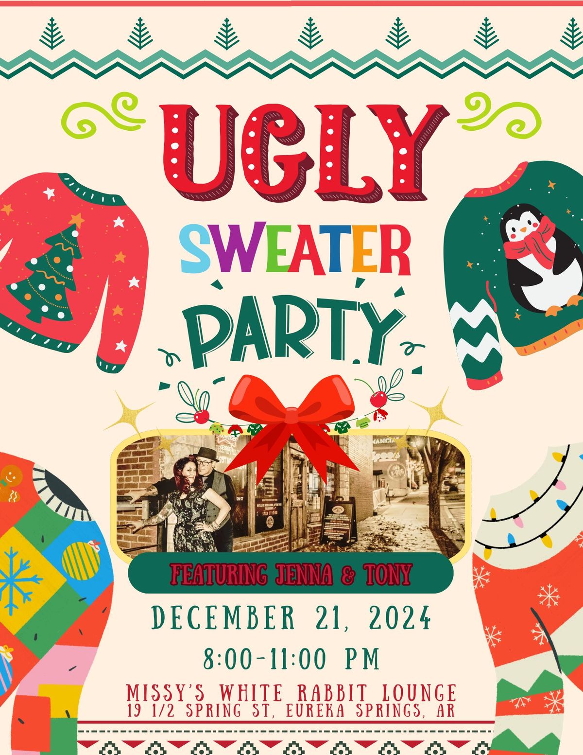 Ugly Sweater Party feat. Jenna & Tony LIVE at The Rabbit