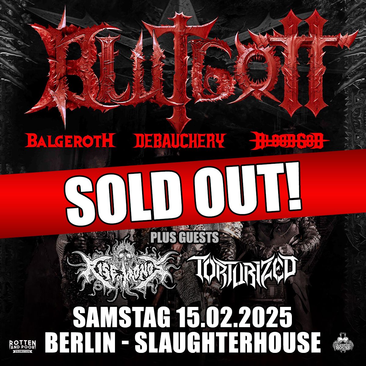 Blutgott - Debauchery - Blutfest 2025 \u2022 Berlin