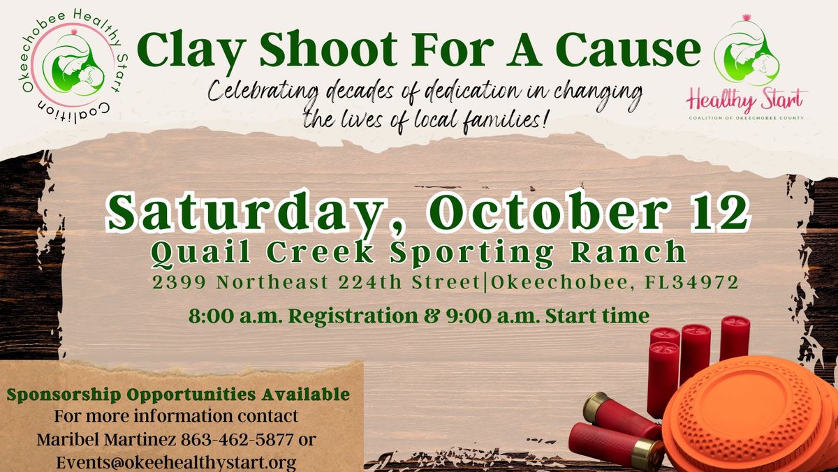 Healthy Start's 2nd Annual Clay Shoot For A Cause