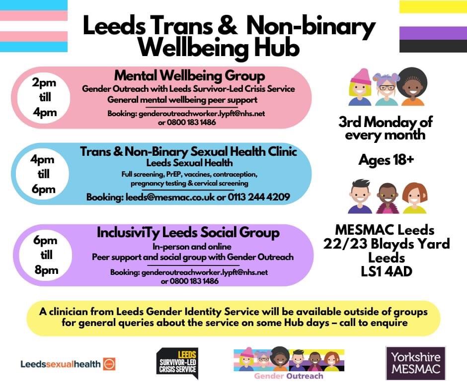 Leeds Trans & NonBinary Well-being Hub