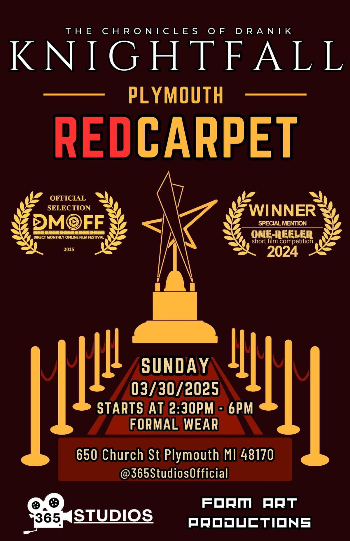 The Chronicles of Dranik Red Carpet