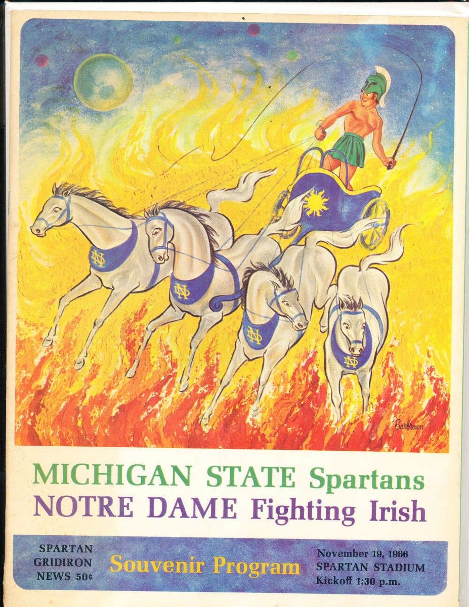 Notre Dame Fighting Irish vs. Michigan State Spartans