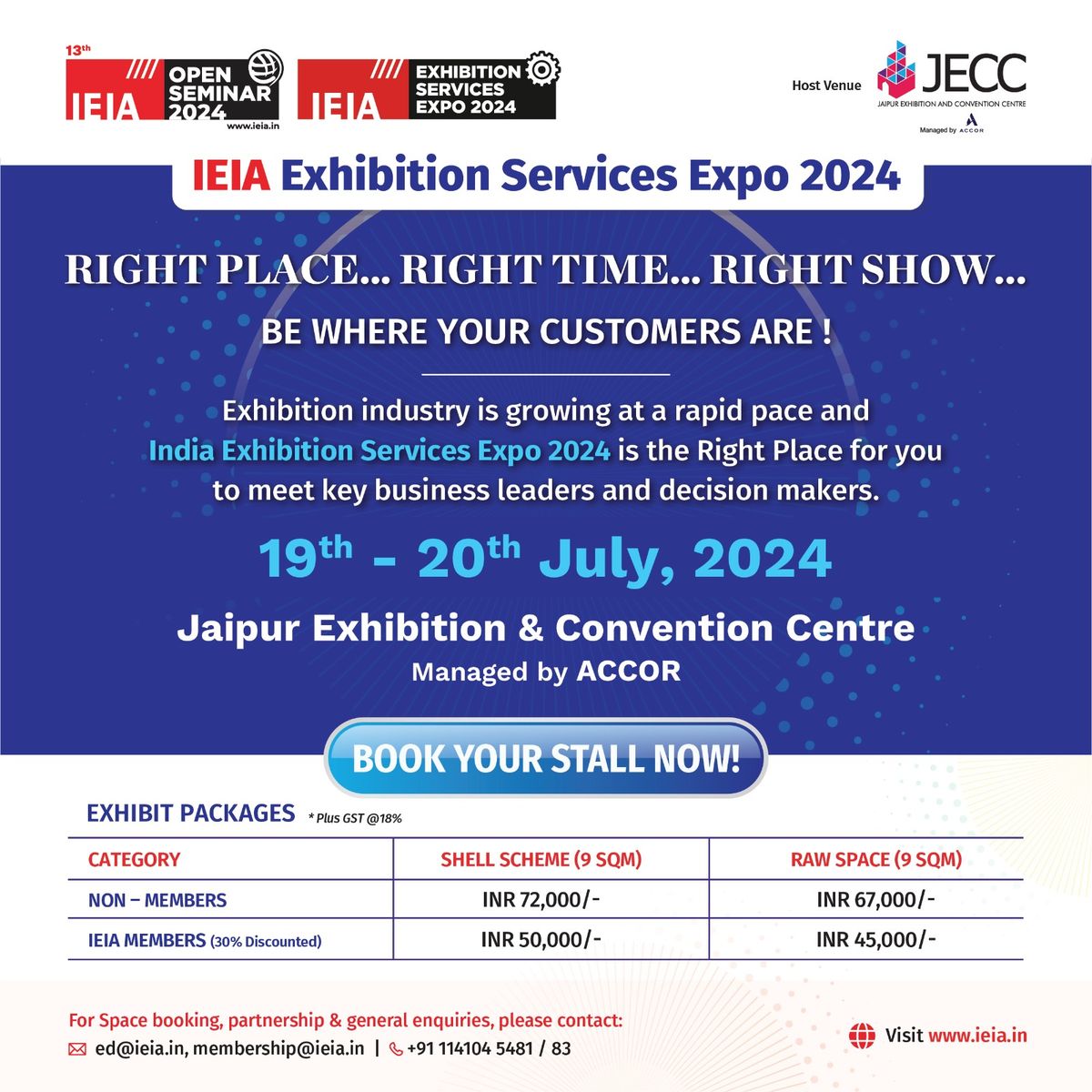 IEIA Open Seminar & Exhibition Services Expo 2024