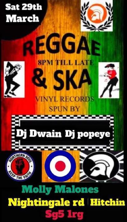 Reggae, Ska, Mod & Soul on vinyl only with Popeye & Dwain