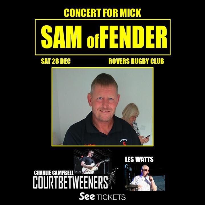 Concert for Mick - Sam ofFENDER