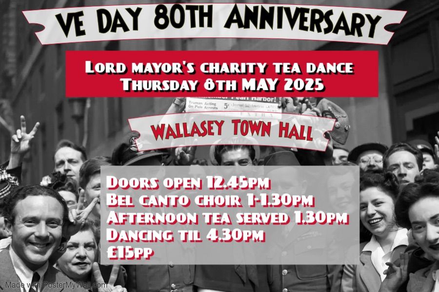 VE Day 80th Anniversary - Lords mayors charity tea dance