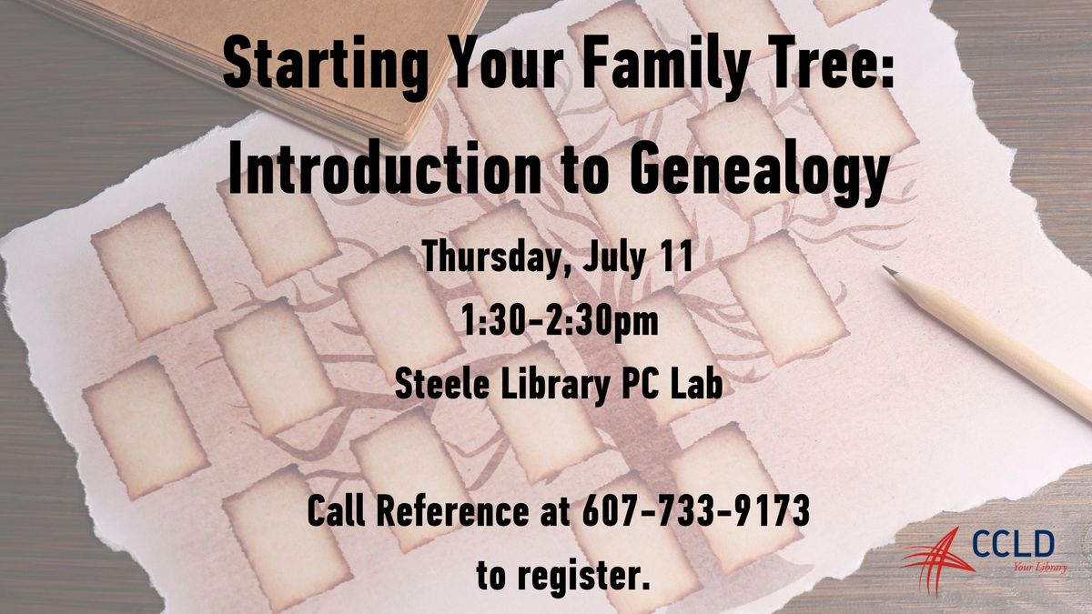 Introduction to Genealogy