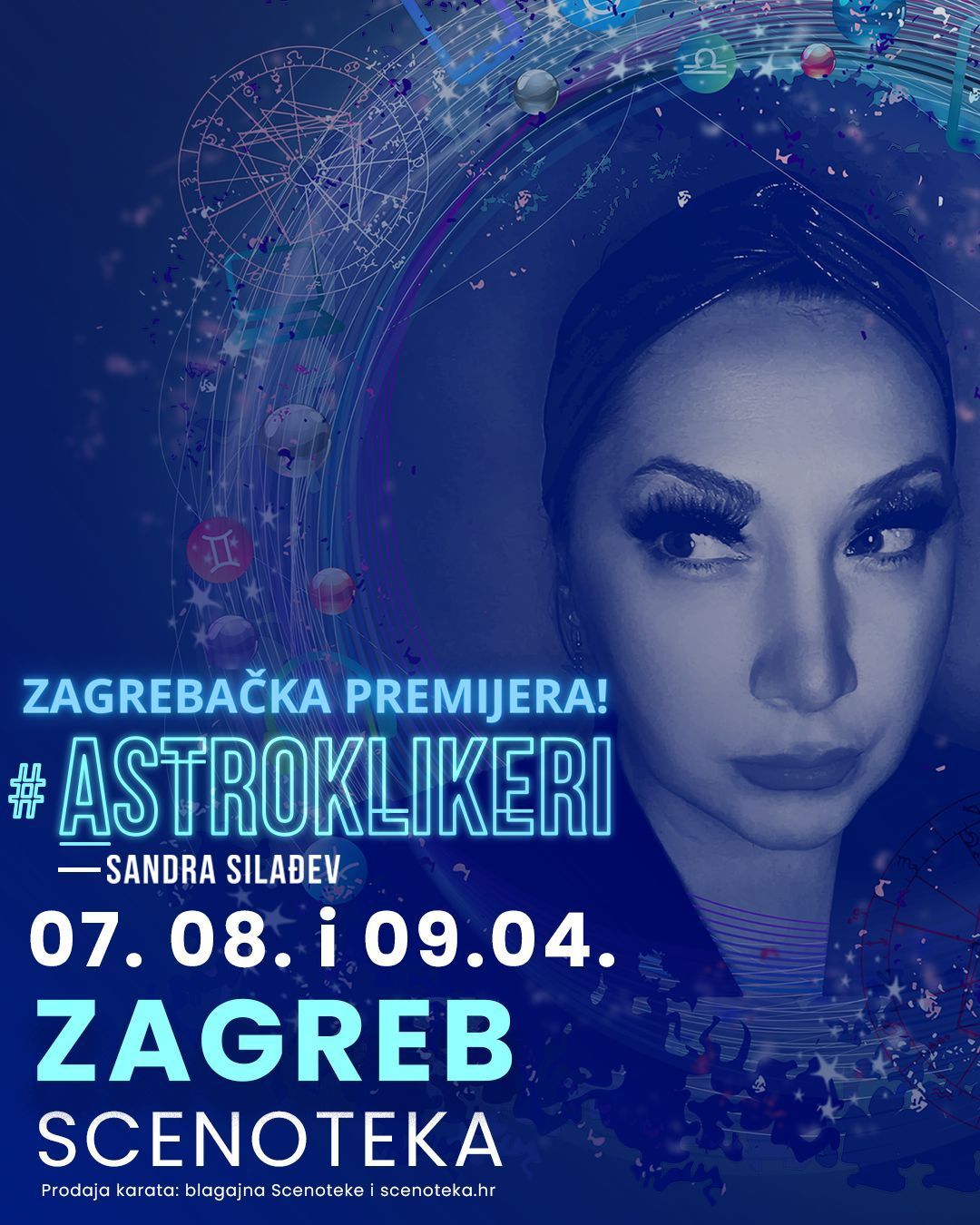 Predstava #ASTROKLIKERI- Zagreb