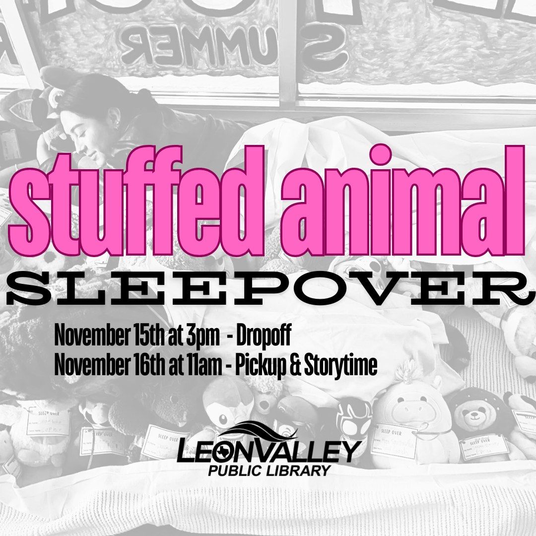 Stuffed Animal Sleepover