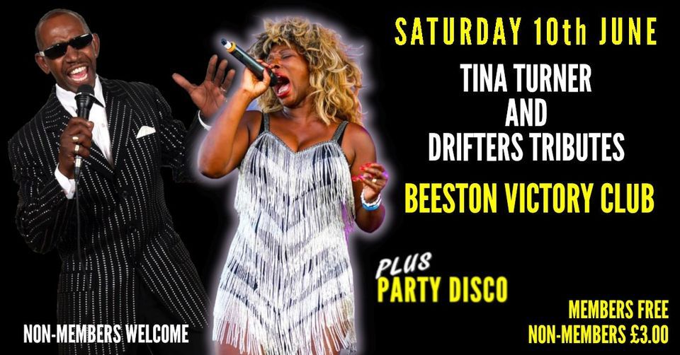 Tina Turner & Drifters Tributes With Party Disco