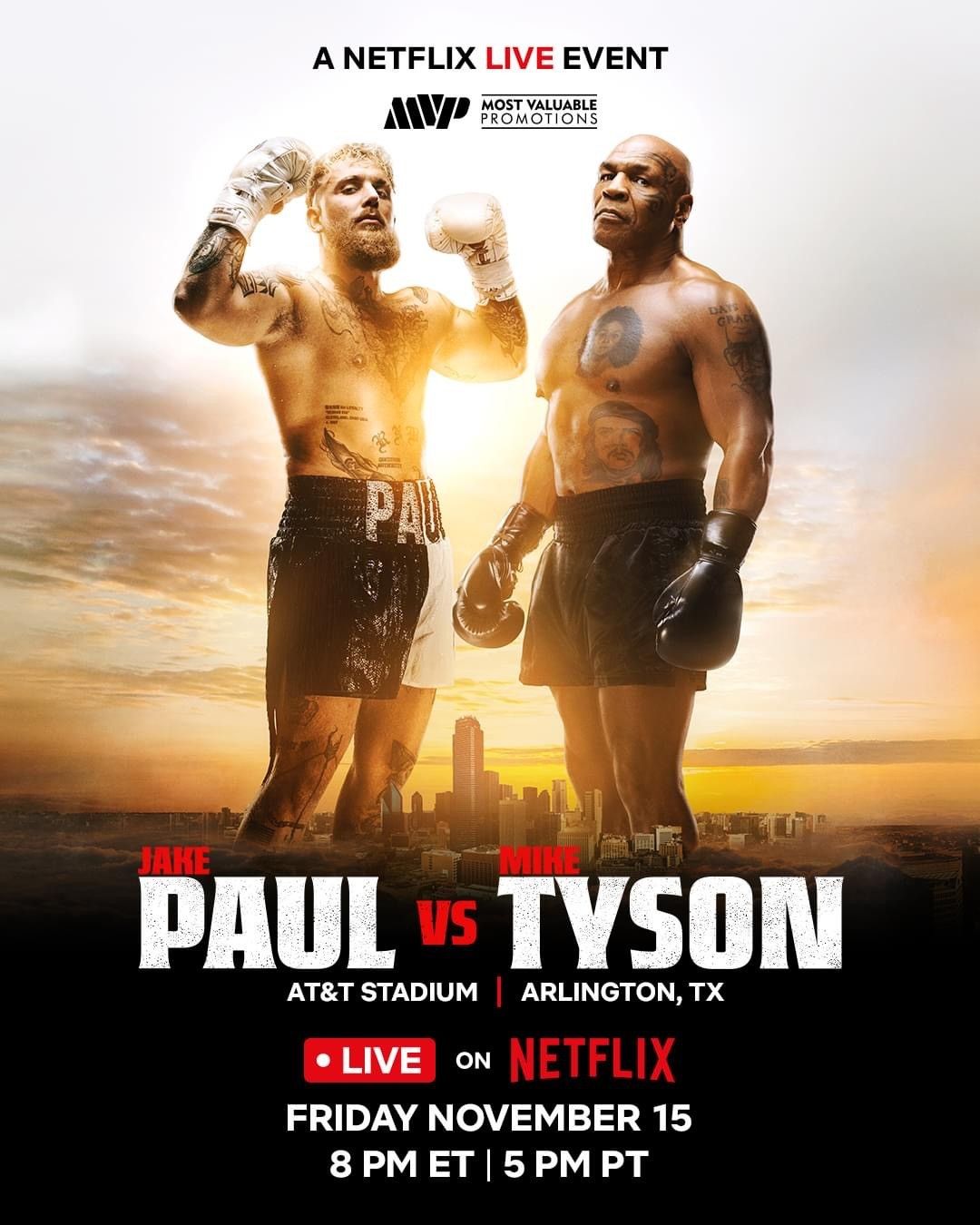 Tyson vs Paul Watch Party!