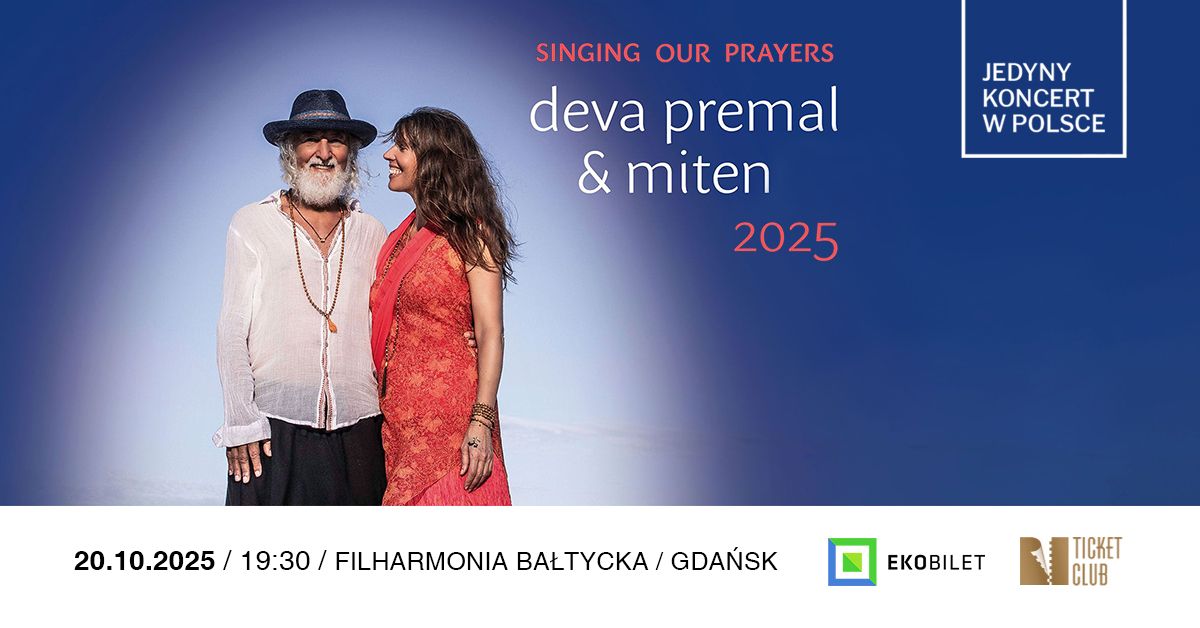 Deva Premal & Miten GDA\u0143SK 20.10.2025