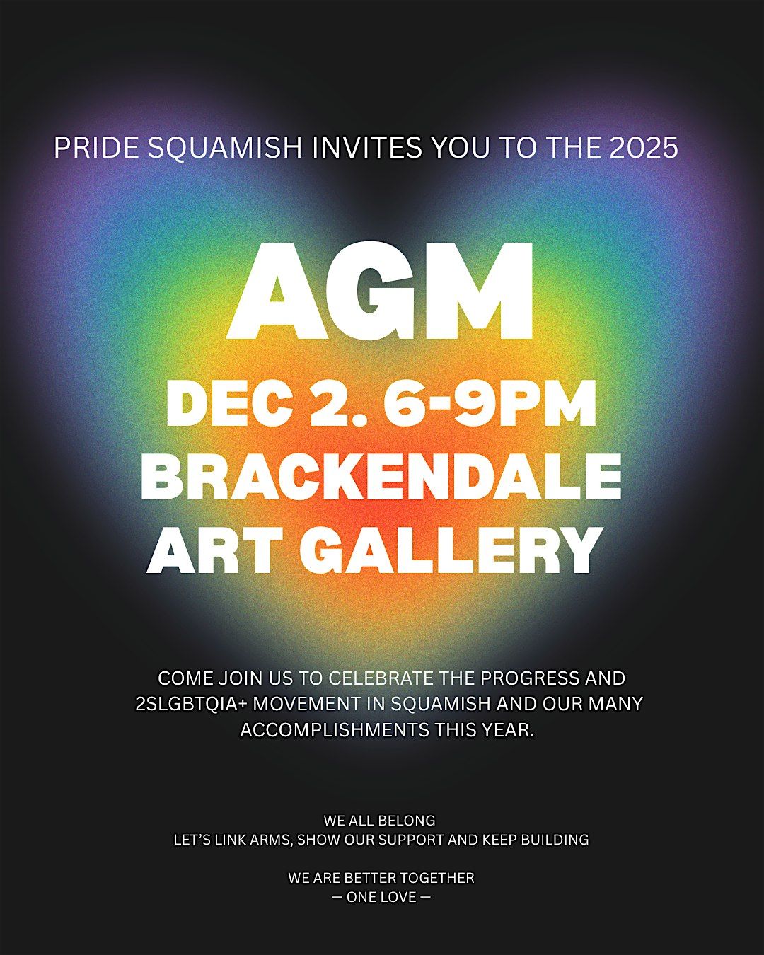 Pride Squamish Annual General Meeting