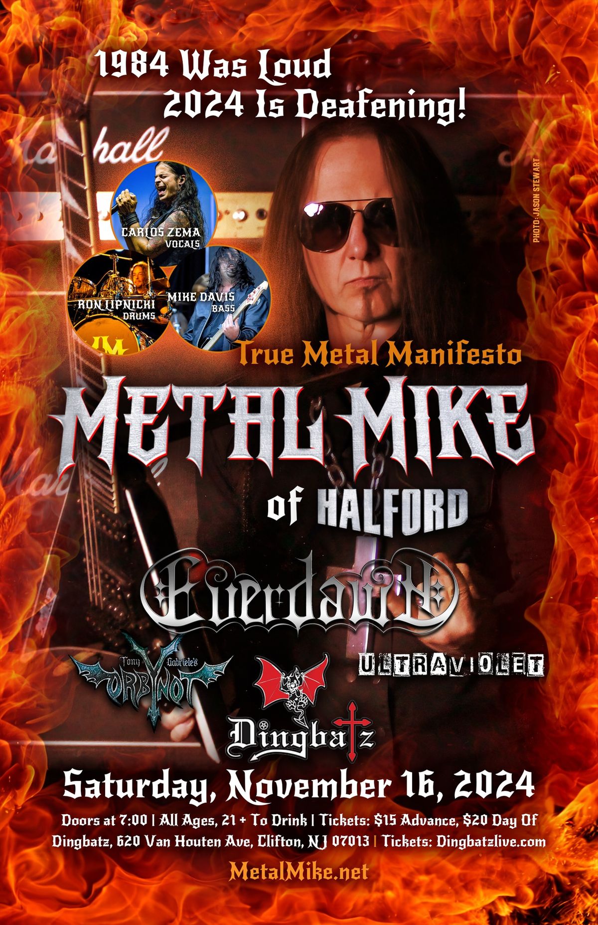 Metal Mike of Halford \/ Everdawn \/ Ultraviolet \/ Orbynot