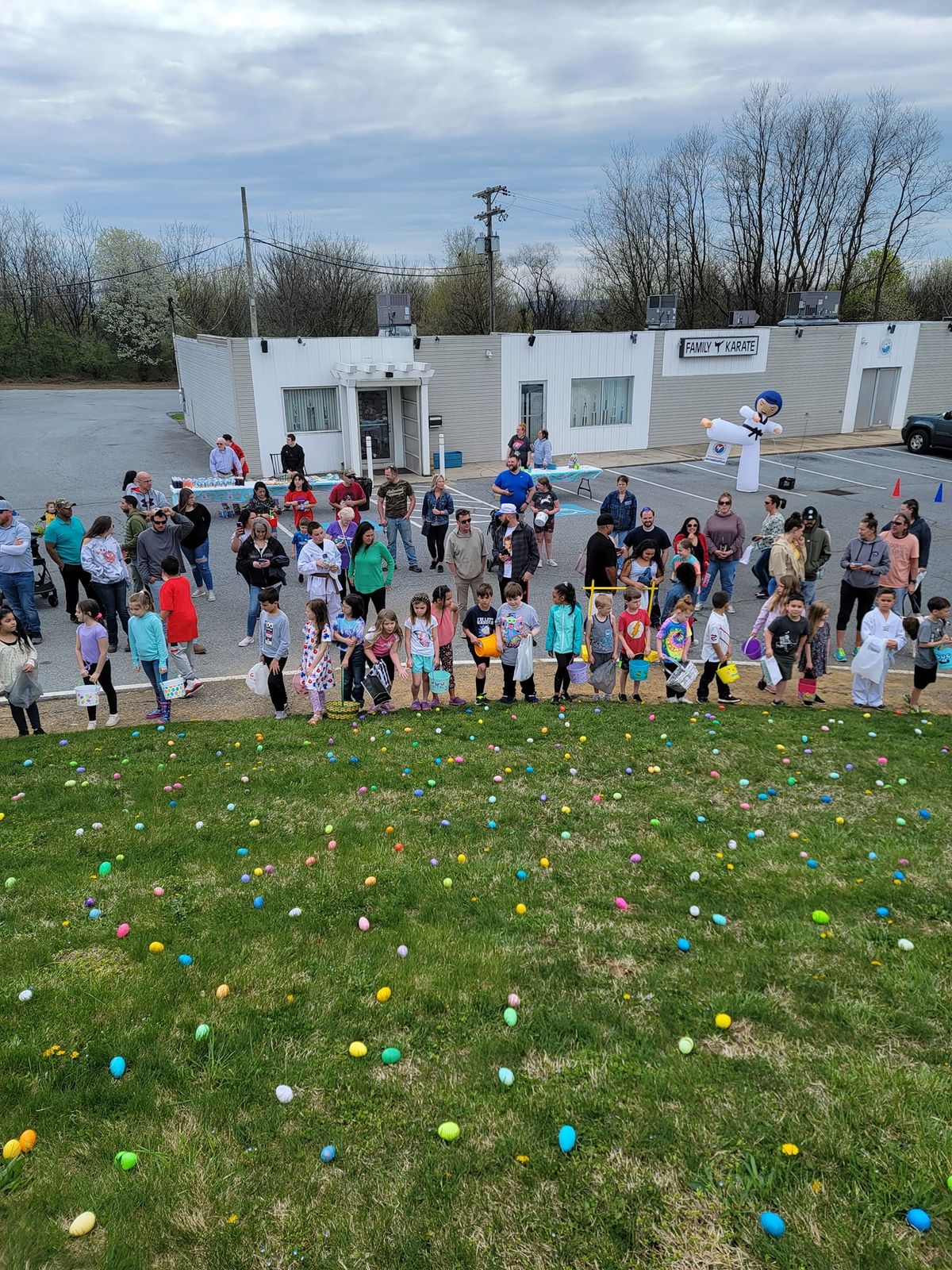 Family Karate Easter Egg Hunt