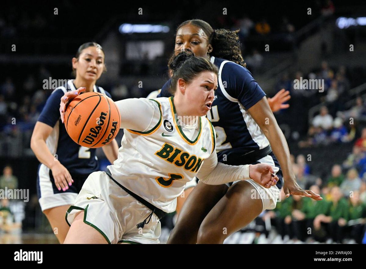 Oral Roberts Golden Eagles at North Dakota State Bison Womens Basketball