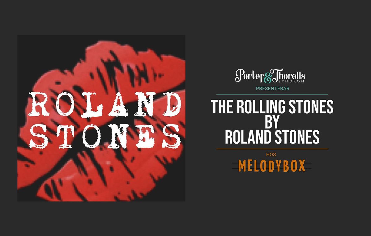 **THE ROLLING STONES by ROLAND STONES**