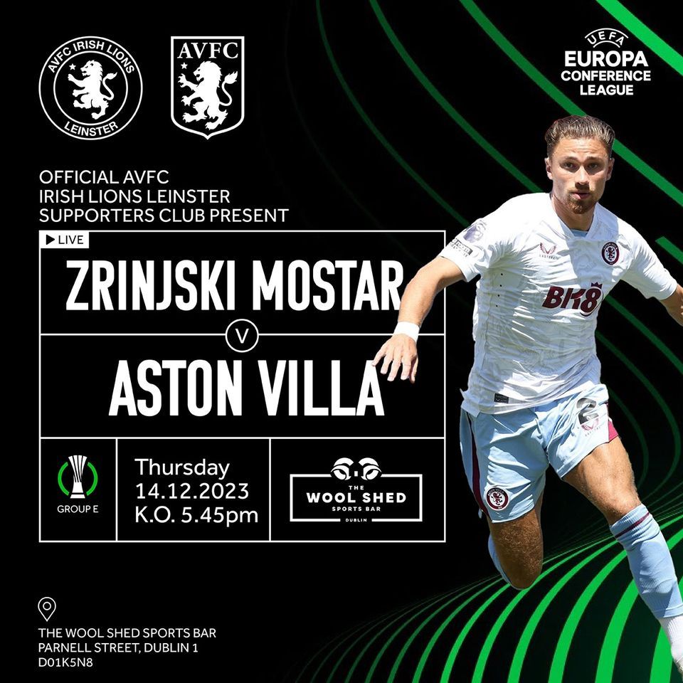 Zrinjski vs Aston Villa