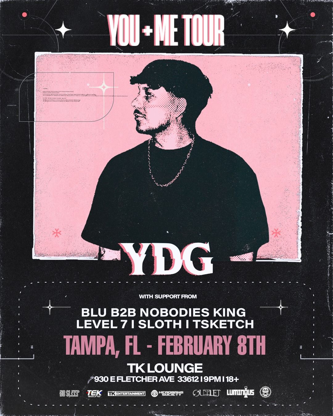 YDG @TK Lounge - Tampa, FL