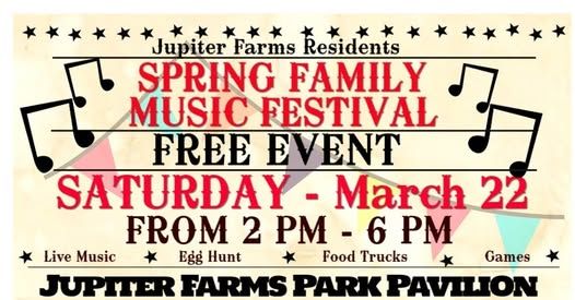 Jupiter Farms Spring Music Festival