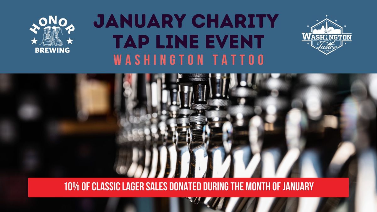 January Charity Tap Line Event - The Washington Tattoo