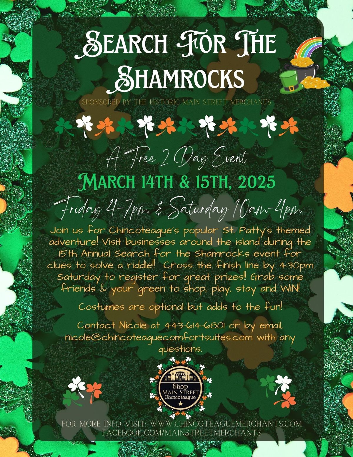 Search for the Shamrocks 