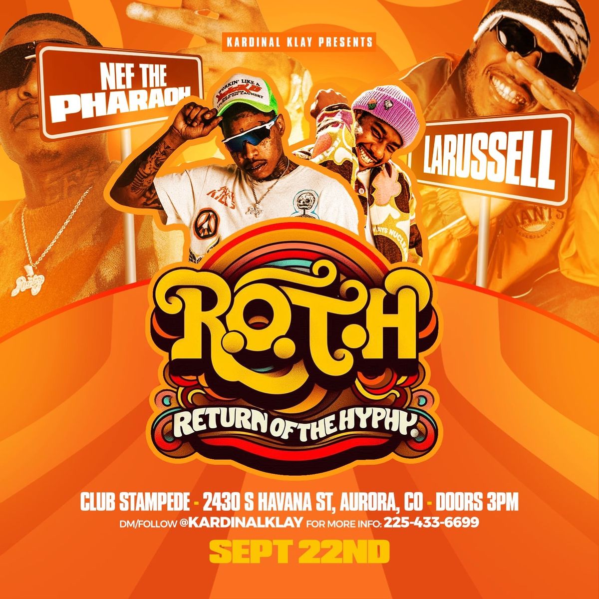 Larussel & NefThePharaoh Return of the Hyphy concert