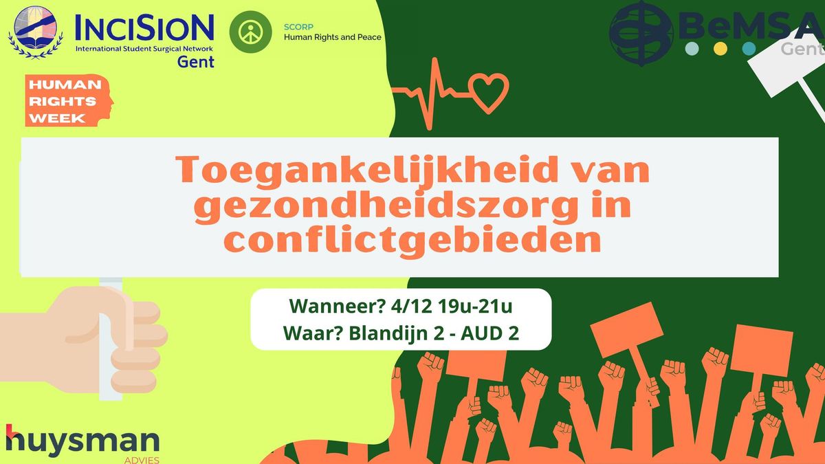 Toegankelijkheid van gezondheidszorg in conflictgebieden